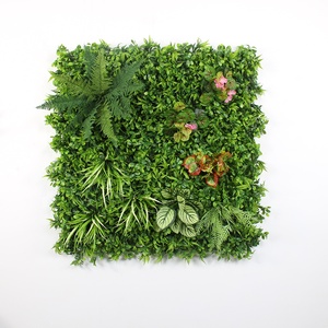 Pannello di Parete Verde Artificiale 1x1M Personalizzabile Giardino Verticale per Design di Facciate Architettoniche e Paesaggistiche Commerciali - Product Image 2