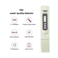 TOP vente détecteur de qualité de l'eau numérique classique Tds stylo de test compteur TDS-3 pour l'eau potable