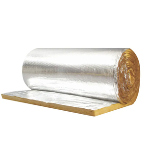 Isolation en laine de verre recouverte de papier aluminium 25 mm, design industriel moderne, résistant au <span class=keywords><strong>feu</strong></span>, insonorisant, écologique - Product Image 4