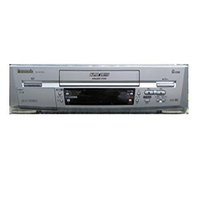 Plc Vhs Video Cassette Recorder Nv-h55 Stereo Vcr Player Deck Retro for Warranty Product