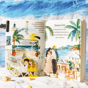 30 feuilles par paquet Pack d'autocollants PET pour personnage à thème de couple Collection week-end de couple 6 options - Product Image 1