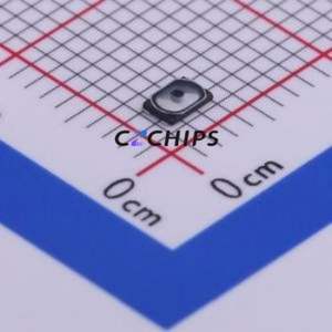 1TS028A-1500-0600-CT Tactile Switch SMD,1.9x2.8mm Switch Single Pole Single Throw Round Button 1.5N Vertical Mount - Product Image 1