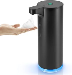 Distributeur de savon automatique rechargeable de bureau sans contact en acier inoxydable SUS304, couleurs personnalisables pour usage domestique - Product Image 2