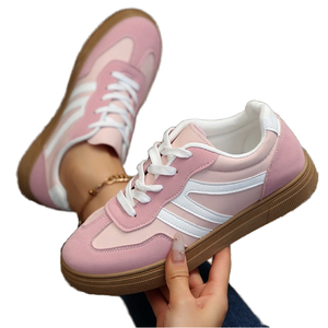 Women's Classic Single-Layer German <b>Style</b> <b>Walking</b> <b>Shoes</b> Casual Frosted Board Lightweight Plus Size All-Match All Seasons PU - Product Image 1