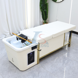 Pas de plomberie shampooing lit japonais tête Spa Massage lit Salon shampooing lit Salon de coiffure <span class=keywords><strong>lavage</strong></span> chaise pas de plomberie - Product Image 2