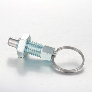 ZPBUL <strong>Excellent</strong> Quality Stainless Steel Galvanized Coarse Thread Spring Retractable Pull Ring Indexing <strong>Plunger</strong> - Product Image 6