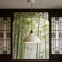 Lustre de restaurant de style japonais, design Wabi-sabi, luminaire créatif pour table à manger, idéal pour maison d'hôtes et bureau, LED de taille moyenne