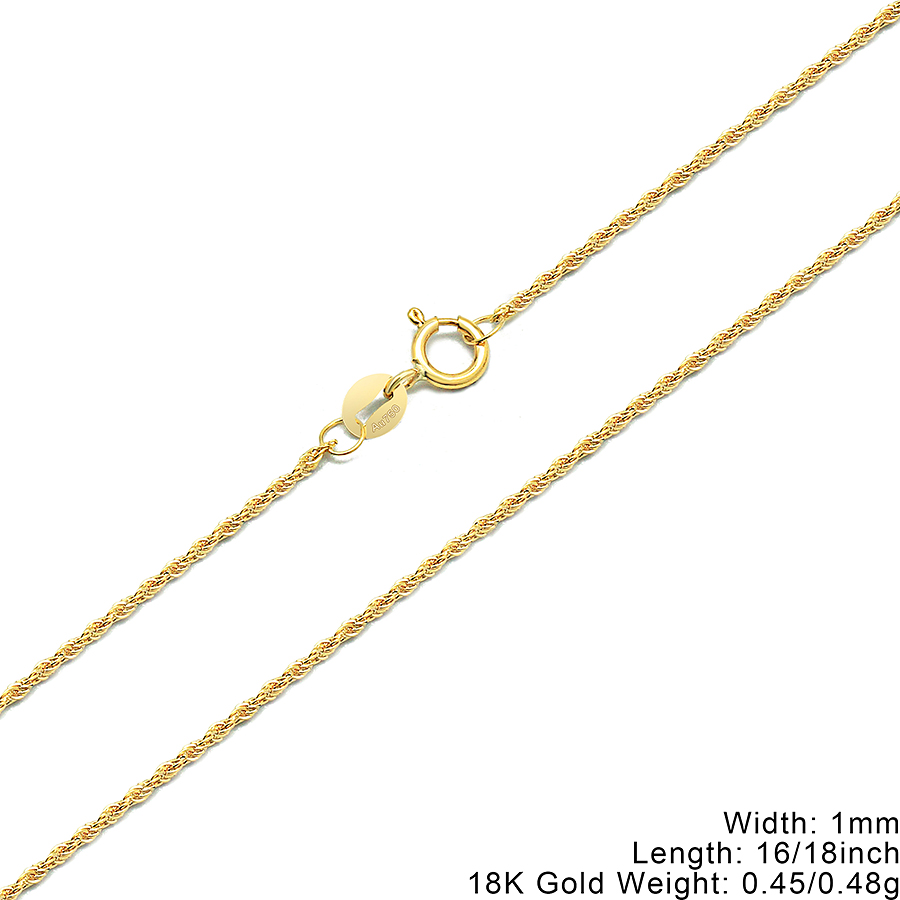 18k yellow gold chain