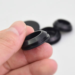 مخصص مختلف الأحجام المطاط سيليكون جولة أجزاء للماء المكونات نهاية كاب سدادة ثقب المكونات - Product Image 2