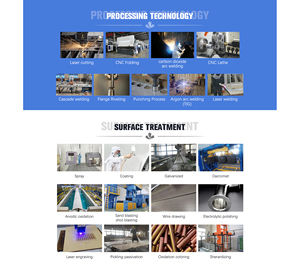 カスタム金属レーザー切断曲げ部品ステンレスアルミニウム溶接サービス加工炭素板金属加工作業 - Product Image 2