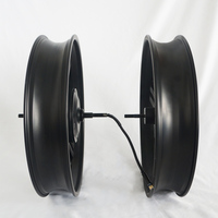 Moteur de roue de vélo électrique pliable en aluminium 20x4.0 pouces 500W/1000W, moteur de roue électrique sans balais à engrenages pour pneus tout-terrain larges