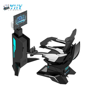 YHY Vente chaude Ensemble VR en alliage d'aluminium <span class=keywords><strong>avec</strong></span> chaise rotative à 360°, machine de <span class=keywords><strong>jeu</strong></span>, équipement de cinéma VR 9D, divertissement AR/VR - Product Image 5