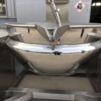 Nouvelle machine de mélangeur de cuisson des aliments à gaz/électrique de bouilloire à enveloppe de Sauce planétaire à inclinaison automatique de l'usine QD pour la cuisson des vignobles