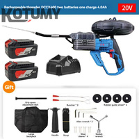 Extracteur de fil automatique à travers le mur Rechargeable cordage câble électrique tirant Machine ligne de guidage filetage outil d'électricien