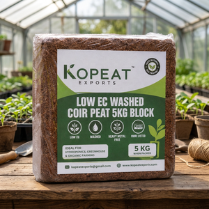 Coco Peat 5kg Block Compressed Coir Pith Substrate Eco-friendly High Quality Hydroponic Plant Growth <b>Garden</b> Soil pH 5.8-6.8 ISO - Product Image 1