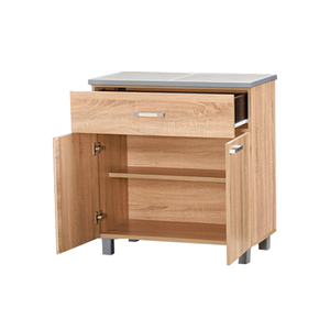 Organisateur de cuisine modulaire moderne et robuste avec un tiroir en contreplaqué simple pour les épices et les ustensiles - Product Image 2