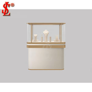 Vetrina Espositiva per Gioielli Personalizzata in Metallo Verniciato Nero, Banco Espositivo in Acciaio Inossidabile per Gioielleria - Product Image 6