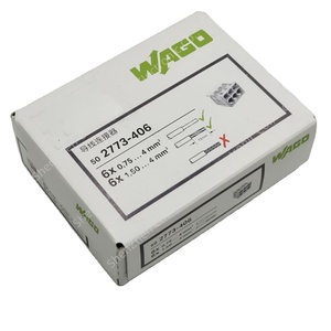 Wagos 2773 406ขั้วต่อสายไฟแบบกดเร็ว2773-406ใส0.75mm2สีเทากับ<span class=keywords><strong>4mm2</strong></span> wagos ขั้วต่อสายไฟแบบเร็ว2773-406 - Product Image 2