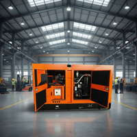 Groupe électrogène diesel insonorisé Weichai 100 kVA triphasé 4 fils pour utilisation en tour de télécommunication