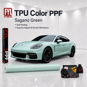 5 anni di garanzia facile da installare TPU Sagano verde riparata a calore istantaneo autorigenerante ppf colore ppf pellicola di protezione della vernice - Product Image 2