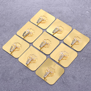 0.8mm dày Sticker mạnh mẽ tự dính tường móc đồ dùng nhà bếp lưu trữ giá treo tường Sticker - Product Image 3