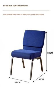 Wholesale <strong>Padded</strong> Stackable Metal Theater <strong>Chair</strong> Conference Interlocking Church <strong>Chairs</strong> for Hotel Auditorium Event/Bar Use - Product Image 6