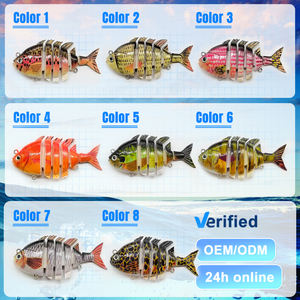 MISTER LURE 75mm 15.5g Zoetwater Kunststof Baars Snoek Vis Aas Kunstmatig Aas Hoge Kwaliteit Aangepaste Zwem Aas - Product Image 2