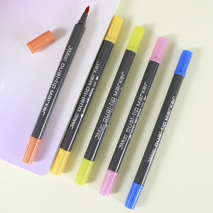 Rotulador de doble punta multicolor para arte de dibujos animados de acuarela y aprendizaje de estudiantes tinta borrable de aire en papel para dibujar grafiti - Product Image 5