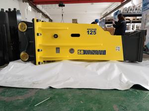 Martillo hidráulico SB125 para minería y construcción Nuevo en caja con núcleo de motor y martillo rompedor de cincel incluido - Product Image 2