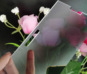 TOPTREND Semi-transparent Two Way <b>Acrylic</b> Mirror-1.8mm Silver Half Reflective Panels Smart Mirror Decor Customizable Size - Product Image 5