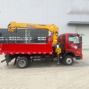 Grúa Telescópica Sinotruk de 7 Toneladas en Venta, Ideal para Carga, Construcción y Rescate en Carretera - Product Image 3