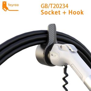 Support de prise de chargeur GBT Feyree pour voiture électrique, chargeur AC EV 7kW/11kW/22kW, borne de recharge murale EVSE, nouvelle station - Product Image 6
