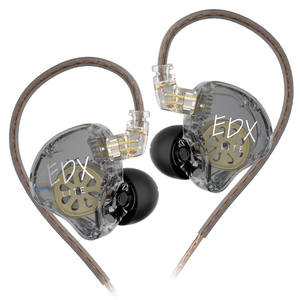KZ EDX Lite 1DD Casque intra-auriculaire dynamique HIFI Musique filaire Jeux Sports <span class=keywords><strong>DJ</strong></span> Scène Casque de bureau Bouchons <span class=keywords><strong>d</strong></span>'oreilles - Product Image 1