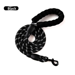 Evcil Hayvan Malzemeleri Yeni Yansıtıcı Çizgili Yuvarlak Halat Naylon Geri Çekilemeyen Orta ve Büyük Boy Köpek Tasması Stokta Toptan - Product Image 3