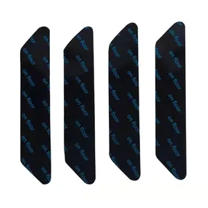 Almohadilla antideslizante de doble cara <span class=keywords><strong>SNM</strong></span>, cinta de pinzas para alfombras de PU troquelada reutilizable para suelos de madera dura, tapones para alfombras - Product Image 1