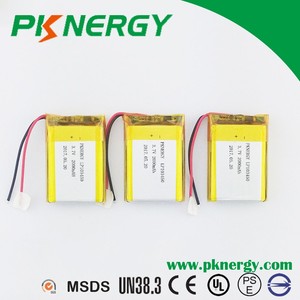 GPS tracker LiPo battery lp103450 2000 mAh <strong>3</strong>,7 V lithium polymer battery - Product Image 6