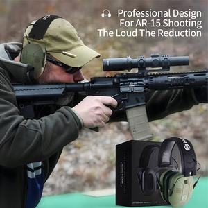 ที่ปิดหูกันหนาวอิเล็กทรอนิกส์พร้อมบลูทูธ, หูฟังยุทธวิธีลดเสียงรบกวน EM2012ช่วยเพิ่มการได้ยิน - Product Image 3