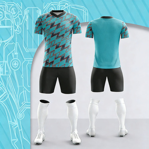 Uniforme de Fútbol Personalizado Transfronterizo, Traje de Entrenamiento de Fútbol para Adultos, Camiseta Deportiva Transpirable de Secado Rápido - Product Image 6