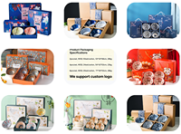 Ensemble de vaisselle en céramique à motif végétal, bol et baguettes, en porcelaine émaillée, compatible micro-ondes, style rétro de luxe léger, coffret cadeau
