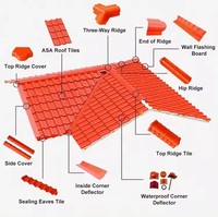 Tuiles de toiture en résine UPVC : Isolation thermique, imperméable, ignifuge, longue durée de vie, installation facile pour tous les types de toits
