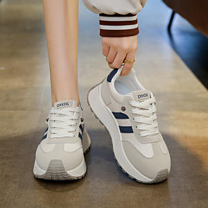 Nouvelles chaussures de sport et décontractées pour femmes, style coréen, plateforme augmentant la taille, style printemps - Product Image 3