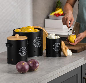 Cesta Patatas Caja De Almacenamiento De Patatas, Cebollas Y Ajo