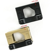 LWXC Tactical Scope Mount Height Increasing Hunting Red Dot Sight Metal Base for 20MM Accessories