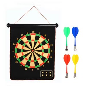 Tùy chỉnh trẻ em của Roll-up từ <span class=keywords><strong>Dartboard</strong></span> với 4 đầy màu sắc phi tiêu thân thiện với môi & Bền trong nhà/ngoài trời sử dụng đóng gói hộp màu - Product Image 2