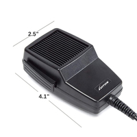 LUITON CB Microphone 4 Pin Noise Canceling CB Radio Mic pour Cobra/Uniden/Workman/Midland/Galaxy CB Radio