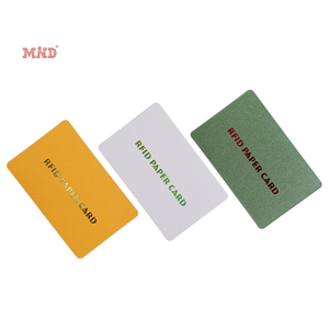 Hot phổ biến NFC thẻ thông minh ntag 213 ntag 215 ntag 216 RFID HF in thẻ giấy cho kinh doanh thẻ giấy - Product Image 2