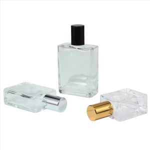Botella de Vidrio Cuadrada de 3 ml, 5 ml, 10 ml, 15 ml, 20 ml, 30 ml, Transparente, Esmerilada, de Lujo, Vacía, Pequeña, para Perfume, Roll-on, Aceite Esencial - Product Image 6