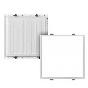 Panel de Luz <span class=keywords><strong>LED</strong></span> de 600x600 con Clip de Resorte de Aluminio Integrado para Tableros de Yeso y Madera, Recorte de <span class=keywords><strong>60x60</strong></span> 30x120 cm, Clip de Presión - Product Image 2