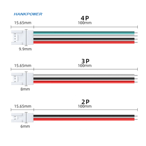 OEM HY arnés de cables electrónico 2 3 4 pines macho y hembra conector hembra HY Terminal Cable - Product Image 1