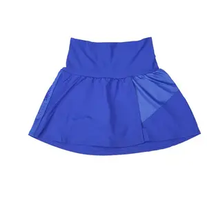 Summer 75% nylon 25% elastane Casual Fashion Skirt Women's Breathable Knitted Skirts